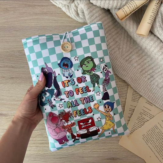 Funda literaria Inside out 2