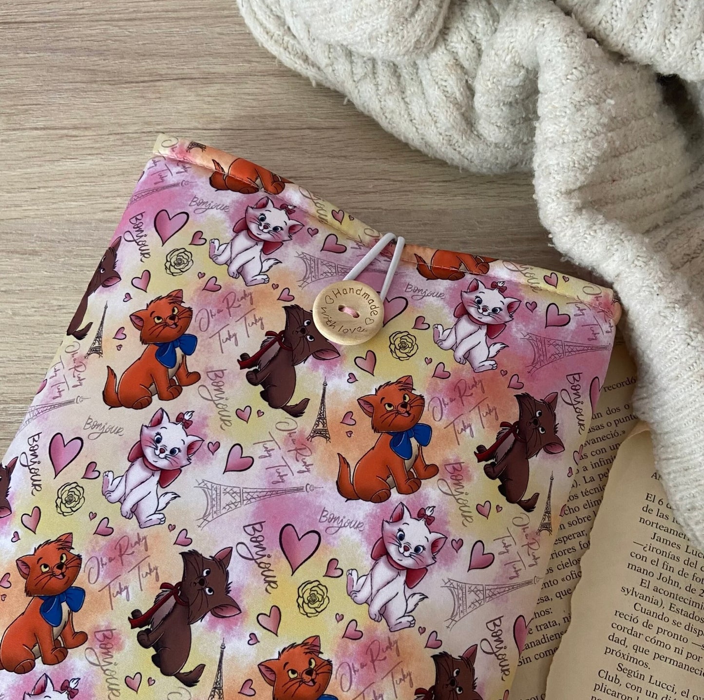 Funda literaria Aristogatos