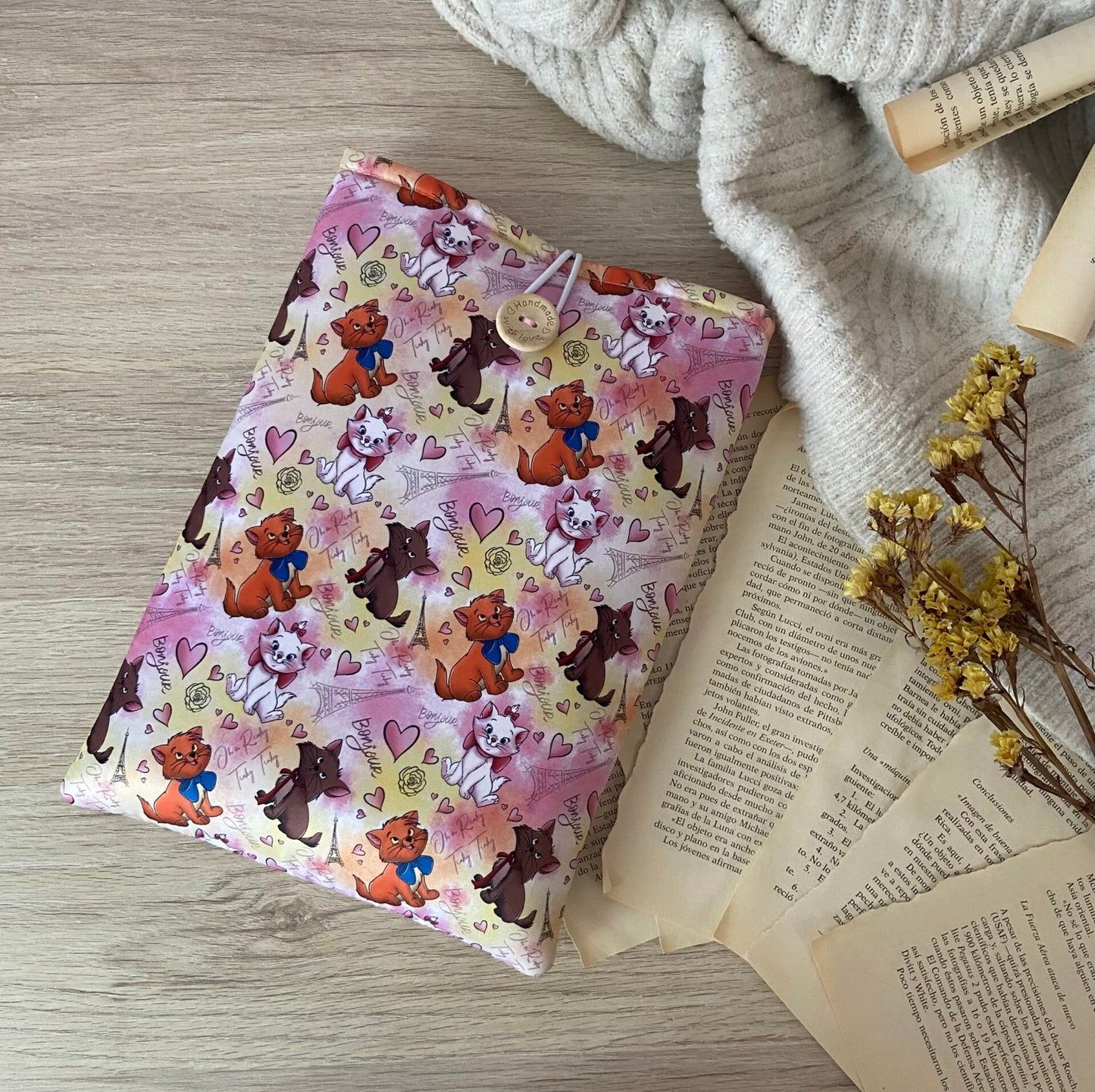 Funda literaria Aristogatos