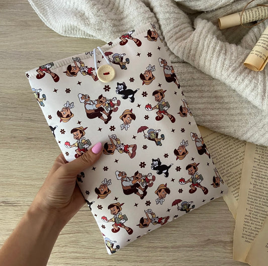 Funda literaria Pinocho