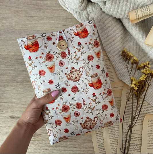Funda literaria hora del té
