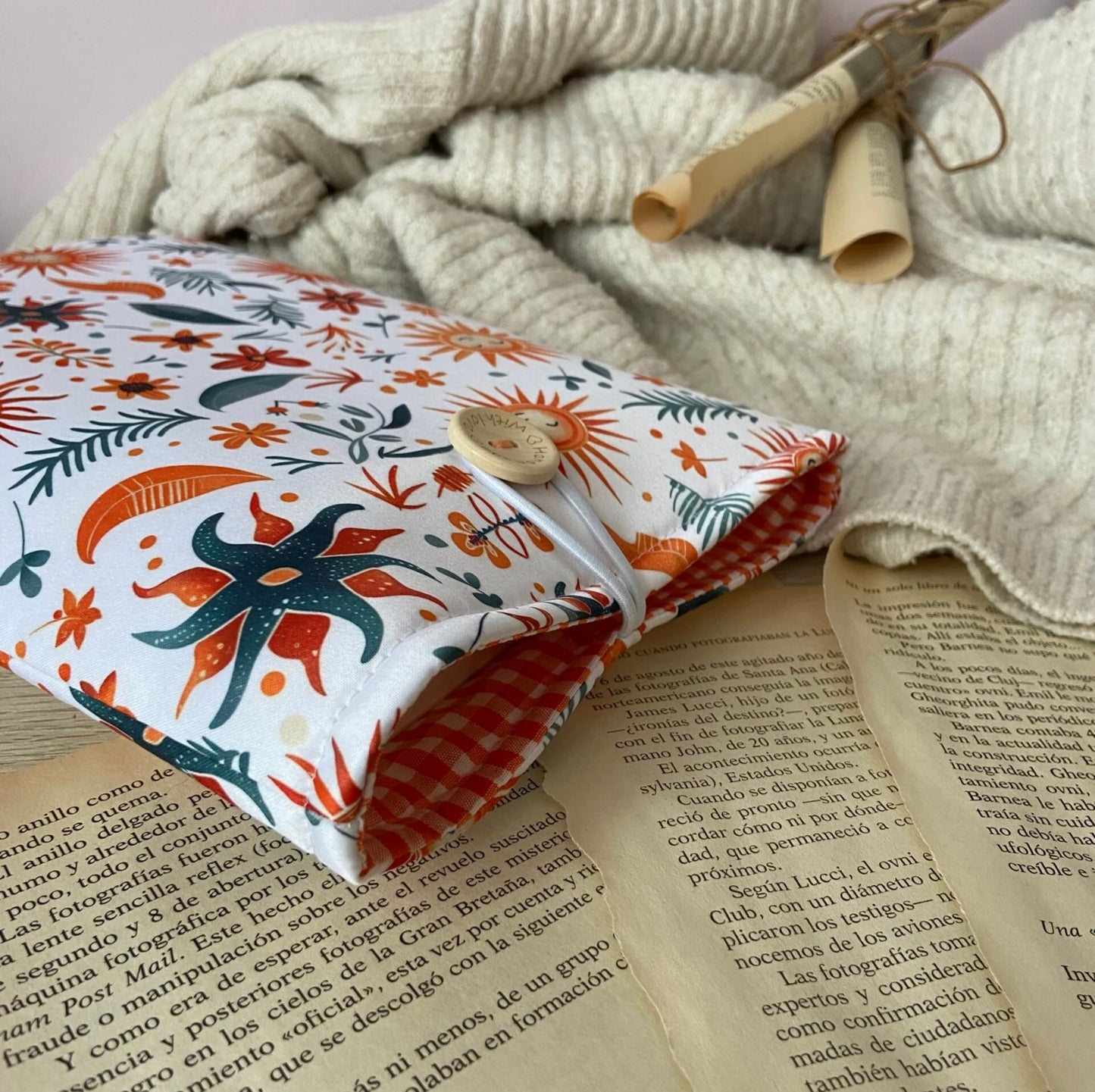 Funda literaria el sol