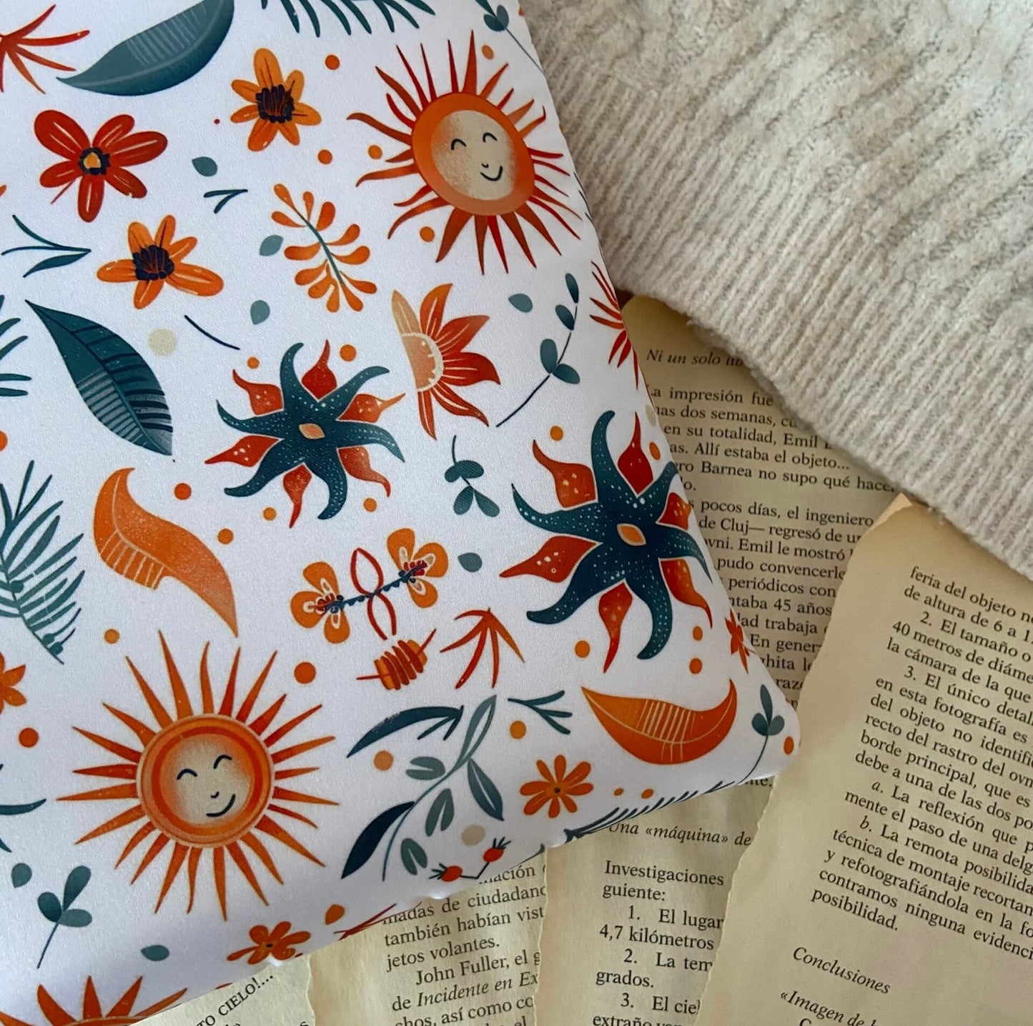 Funda literaria el sol