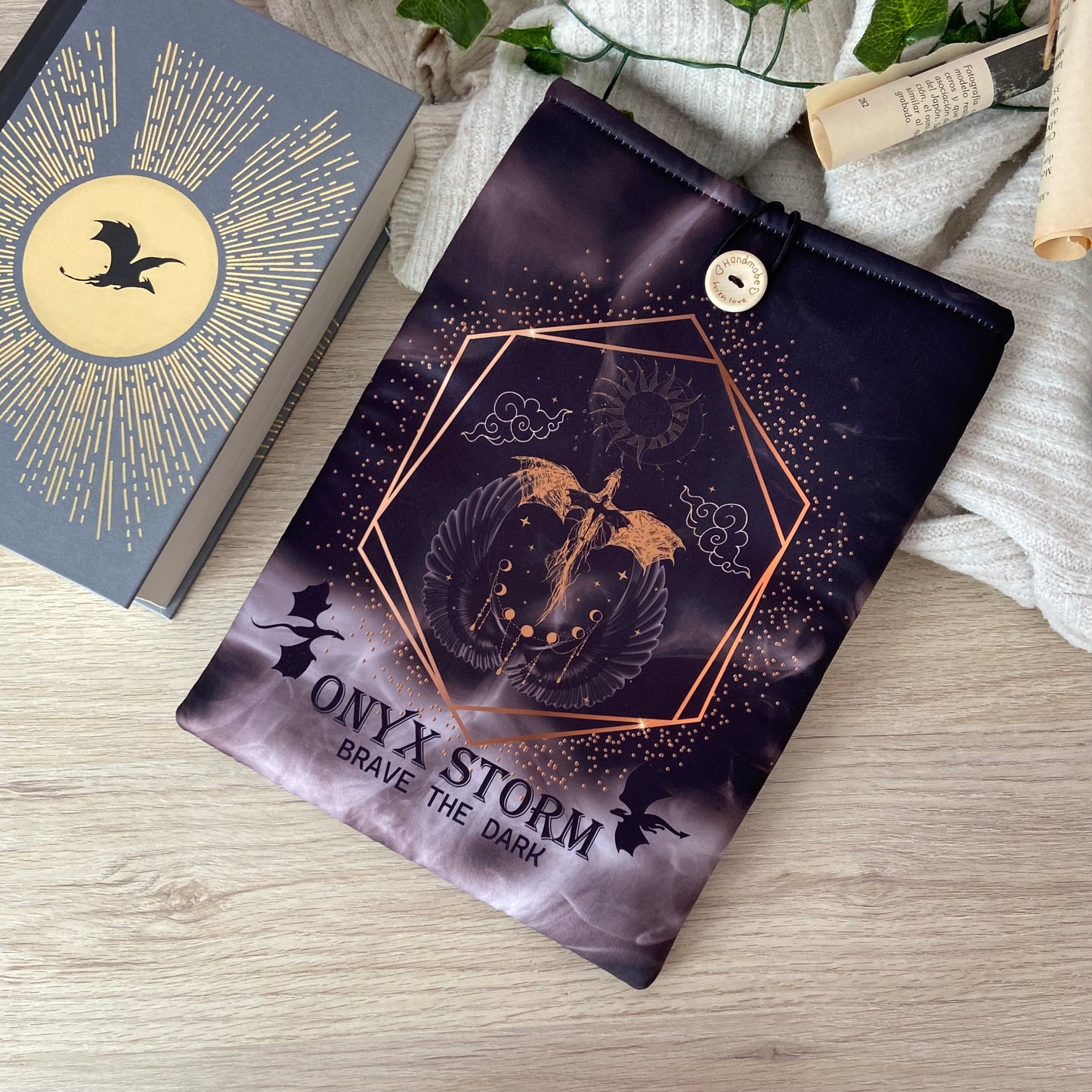 Funda literaria Onyx Storm
