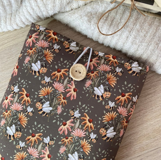Funda literaria happy bees