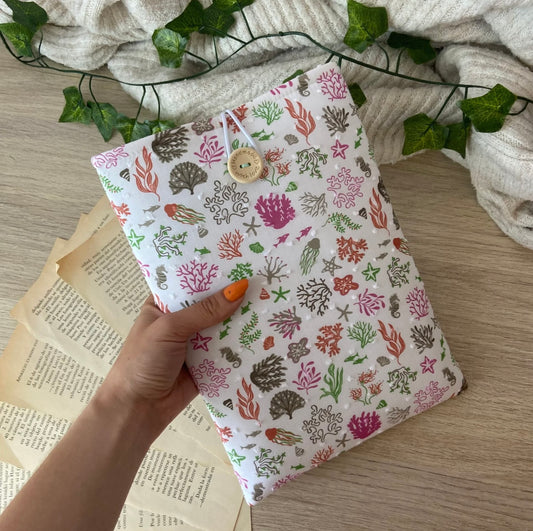 Funda literaria plumeti bajo el mar