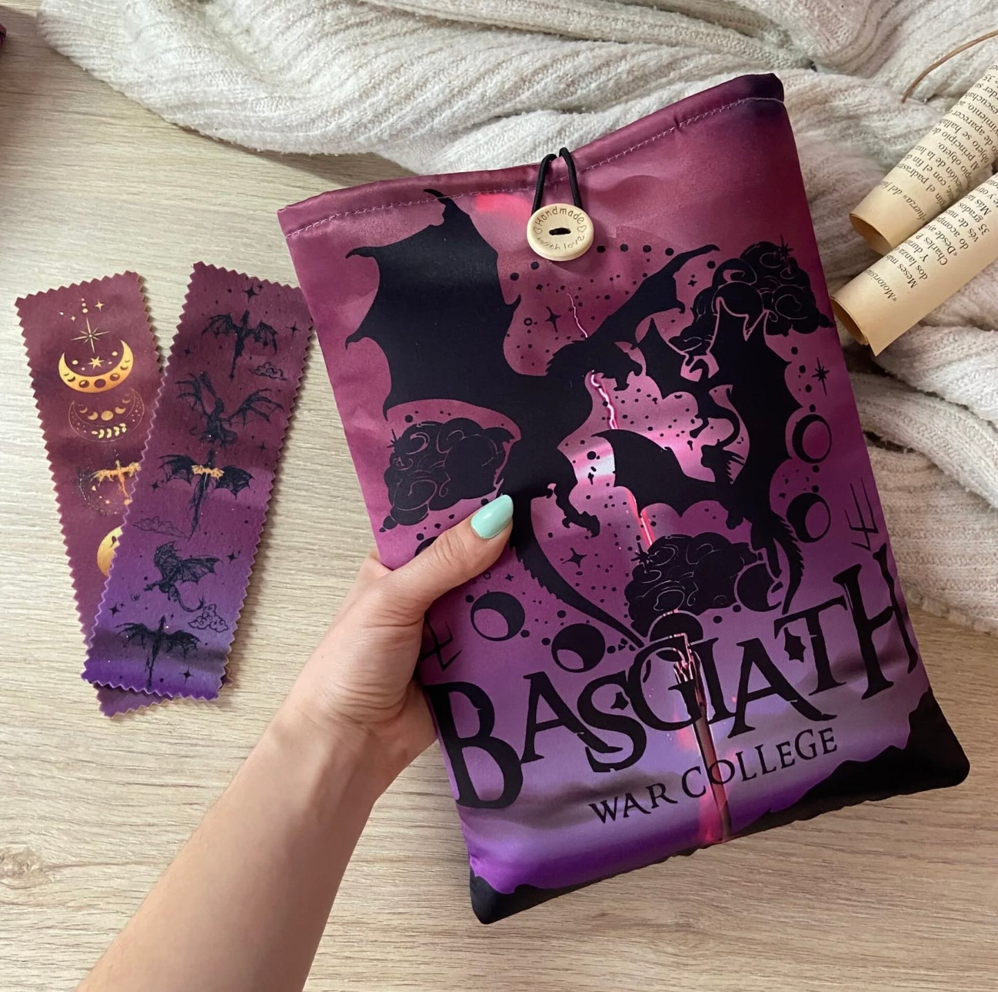Funda literaria Basgiath