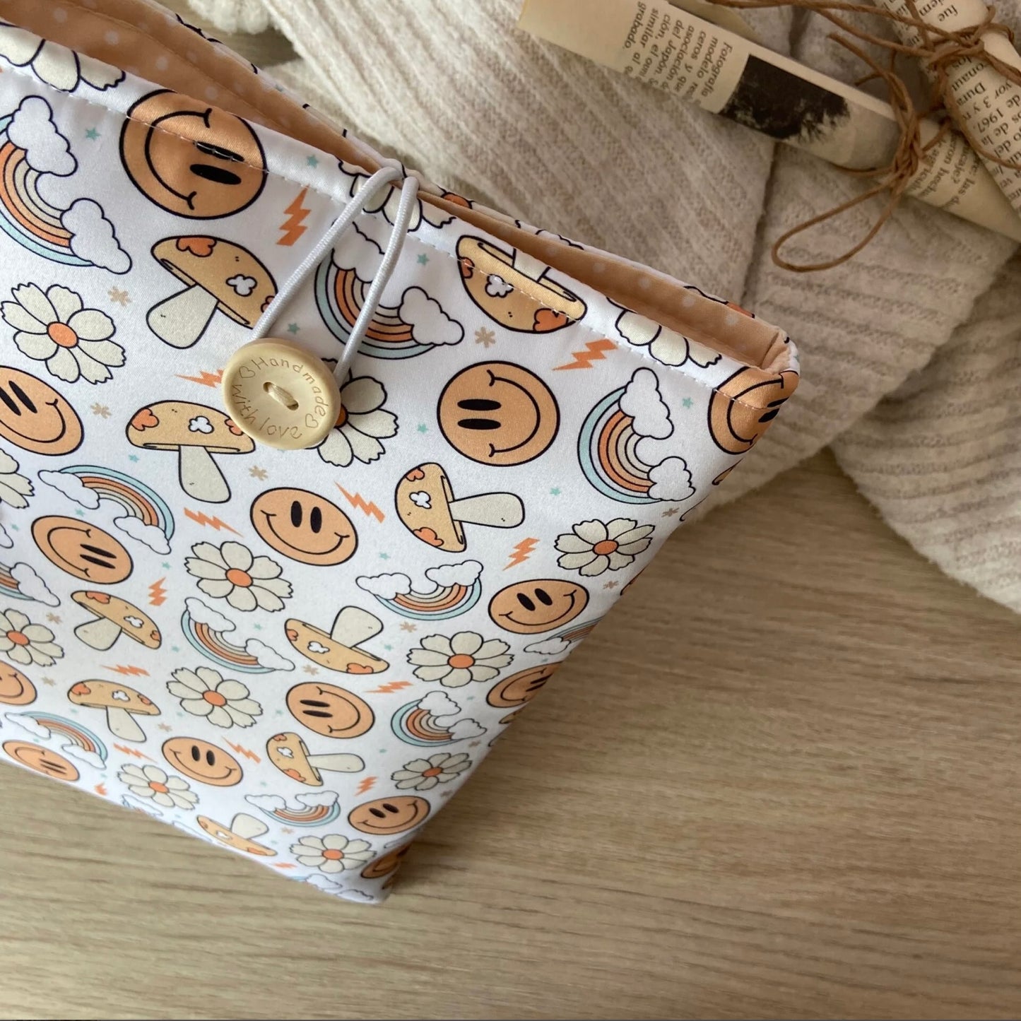 Funda literaria buenas vibras
