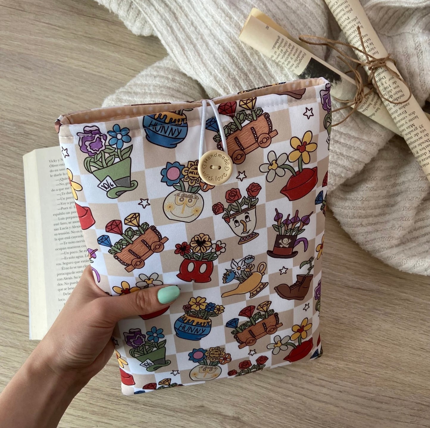 Funda literaria happy Disney