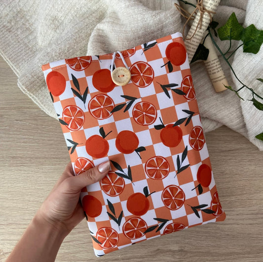 Funda literaria naranjas impermeable