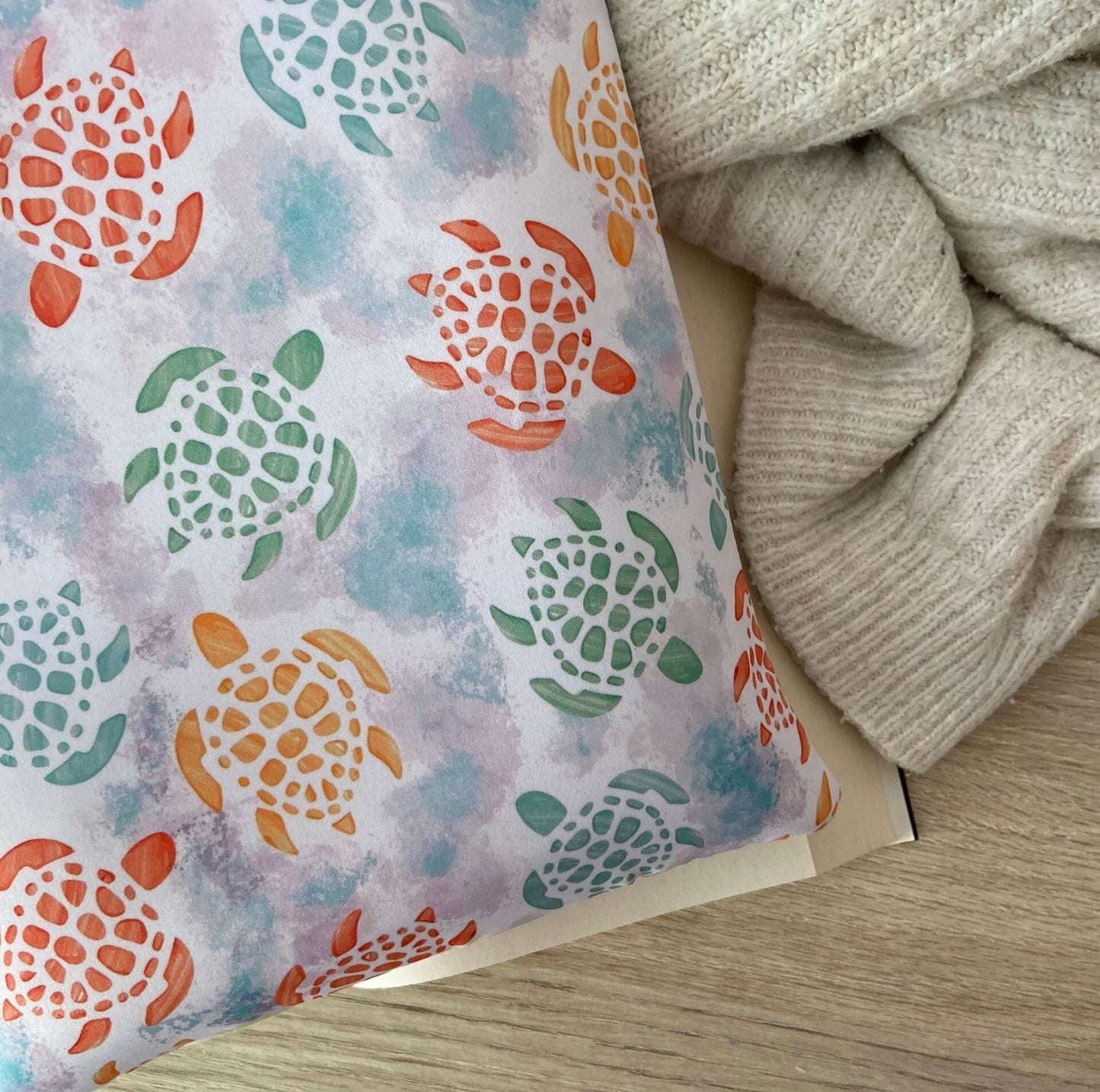 Funda literaria tortugas de mar