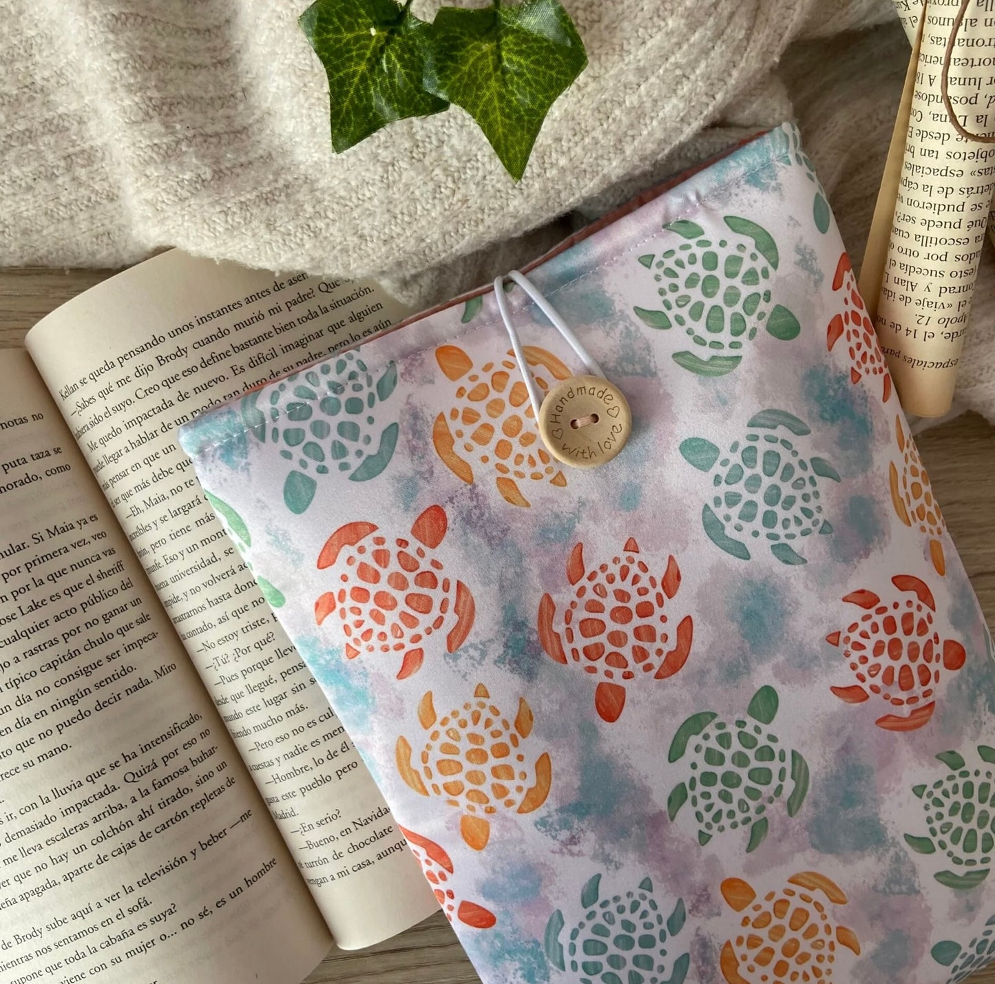 Funda literaria tortugas de mar