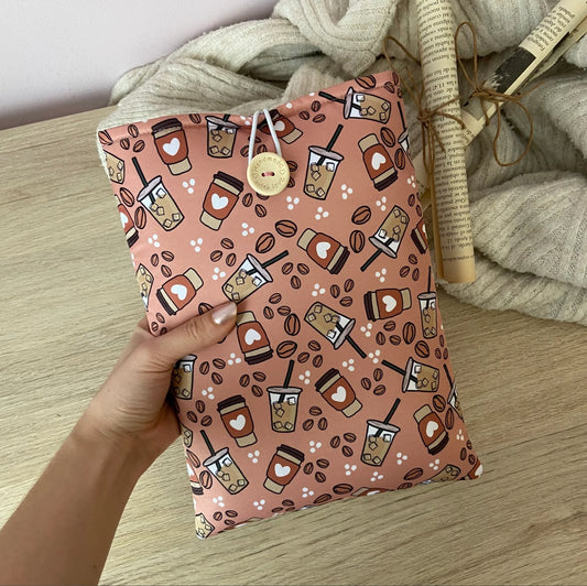 Funda literaria los cafés