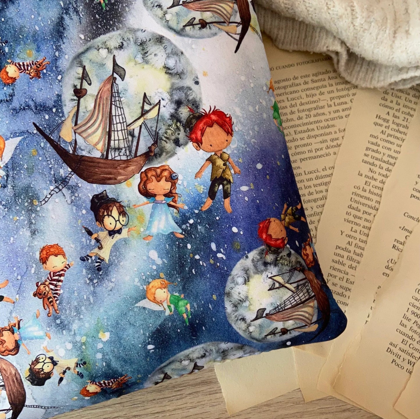 Funda literaria Peter Pan