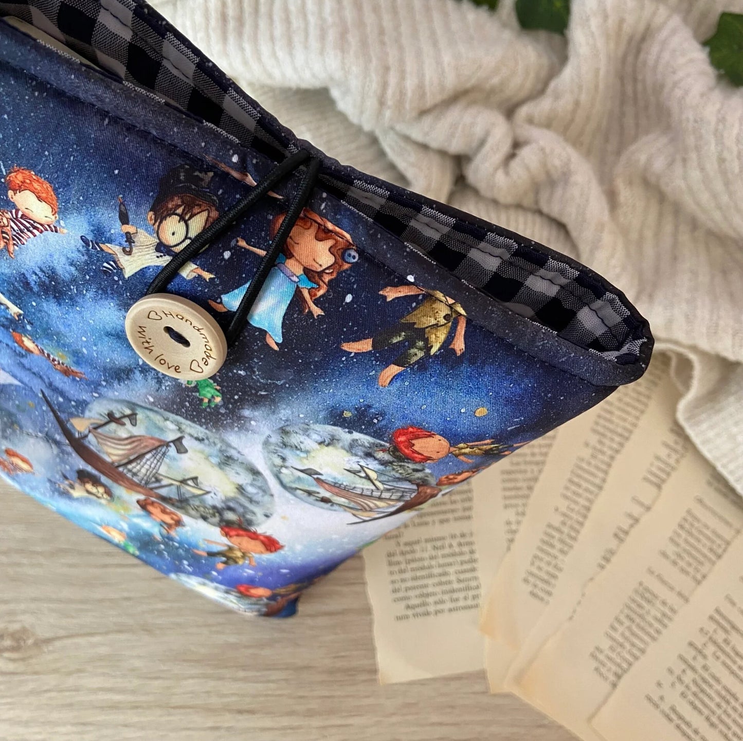 Funda literaria Peter Pan
