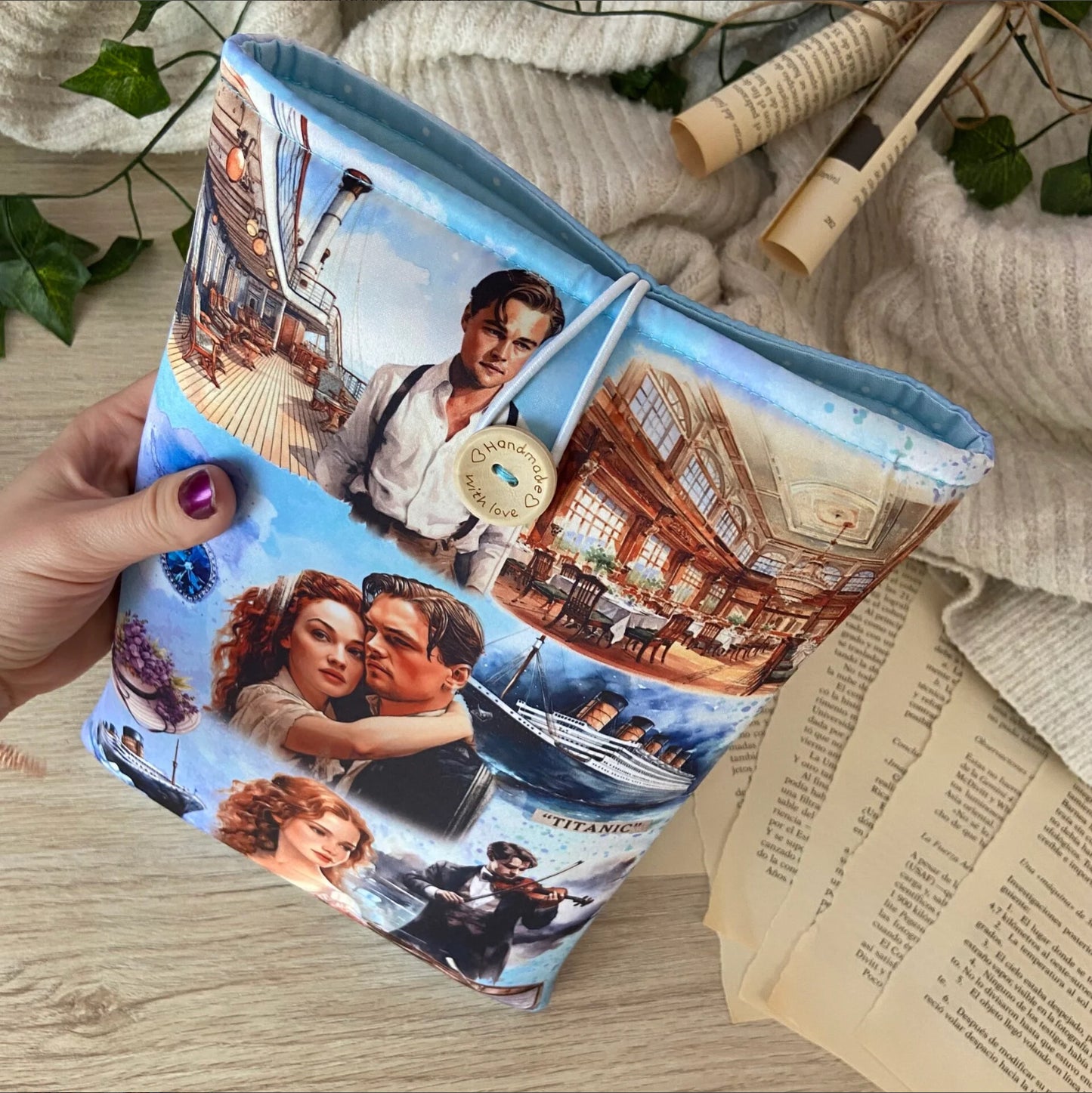 Funda literaria Titanic