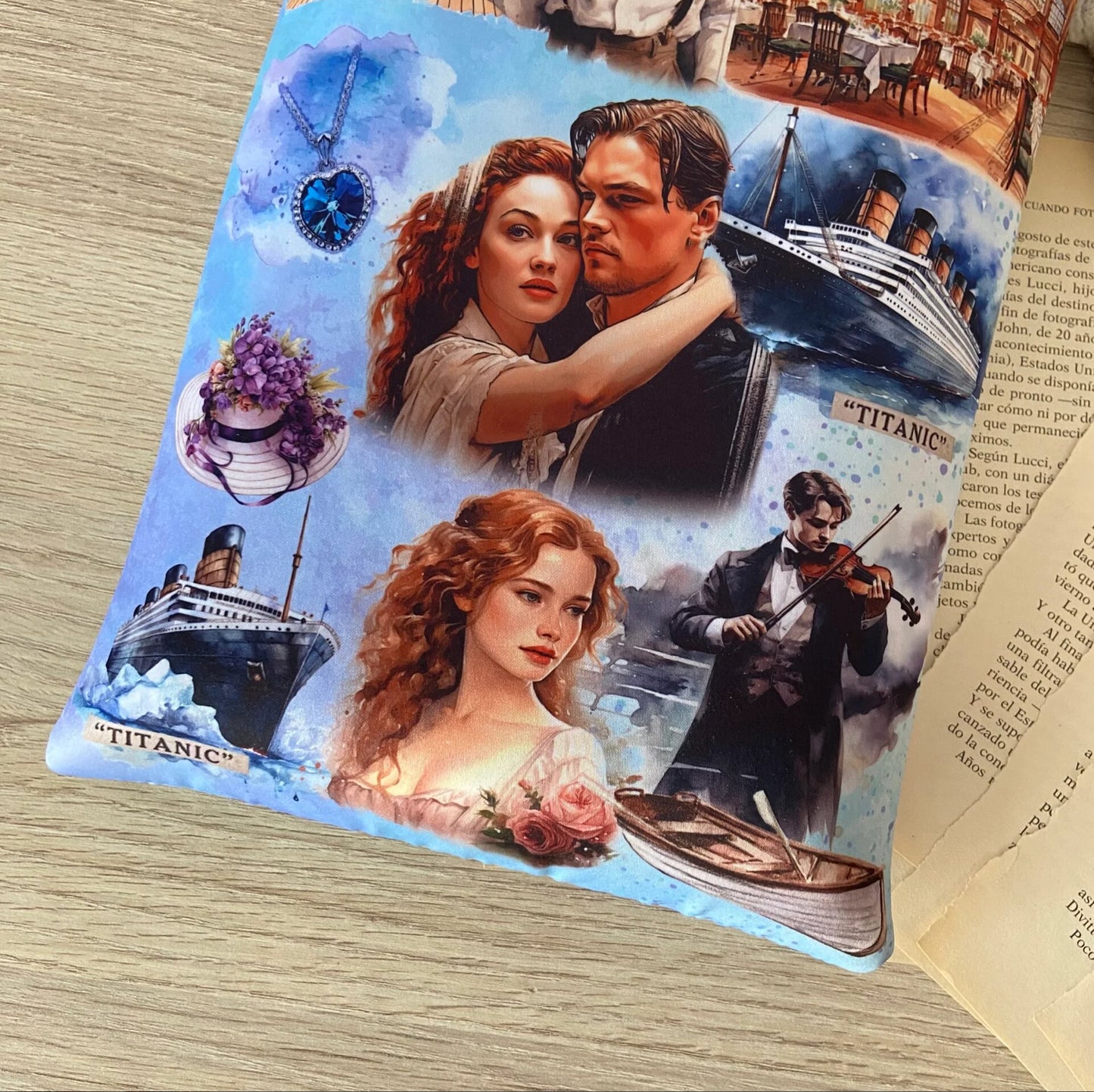Funda literaria Titanic