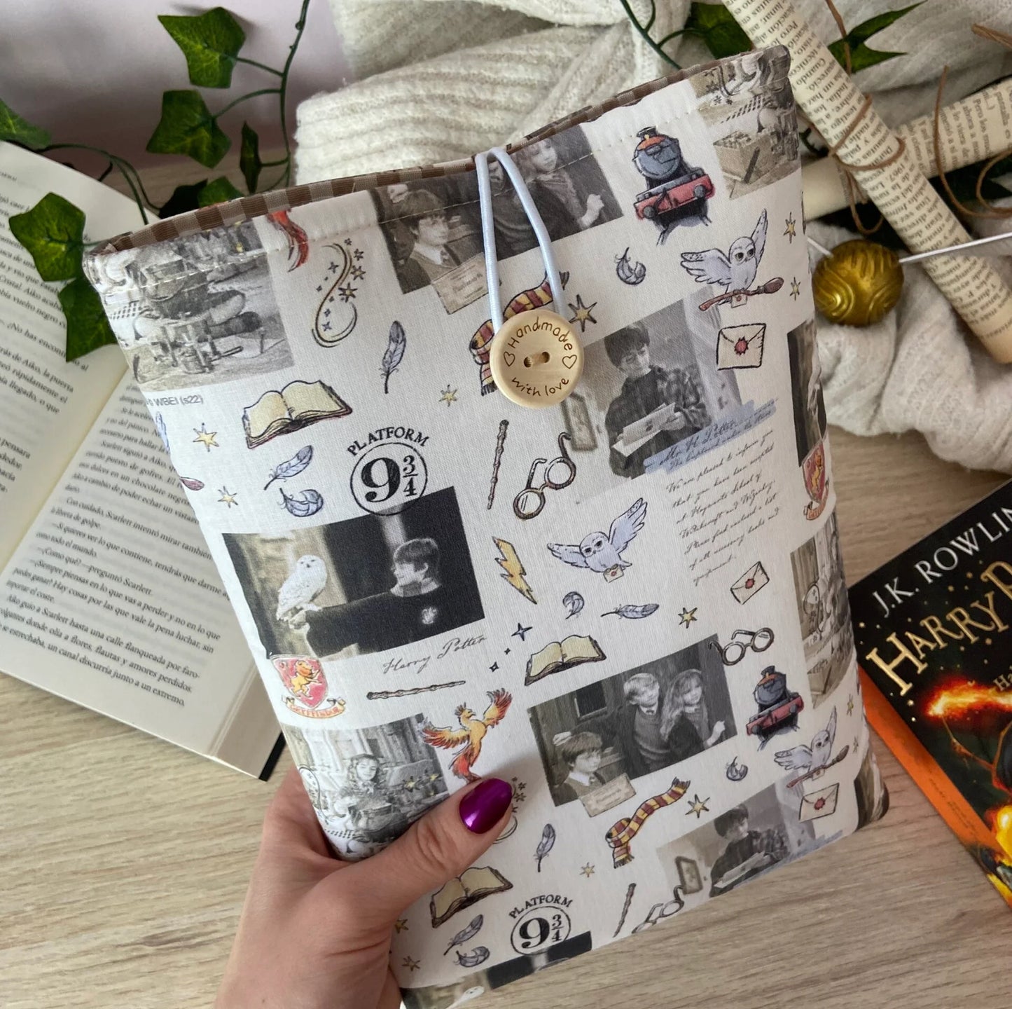 Funda literaria Harry Potter fotos