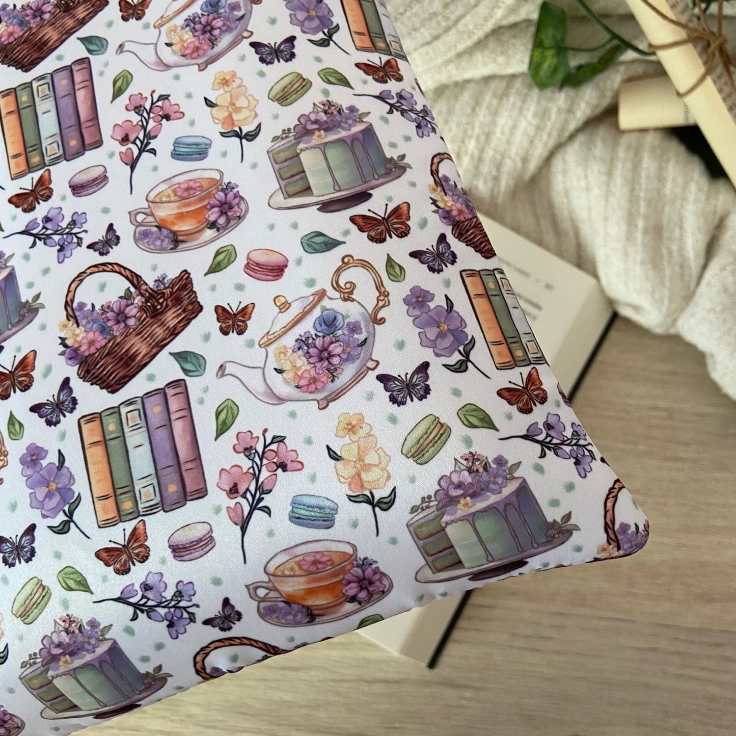 Funda literaria tea life