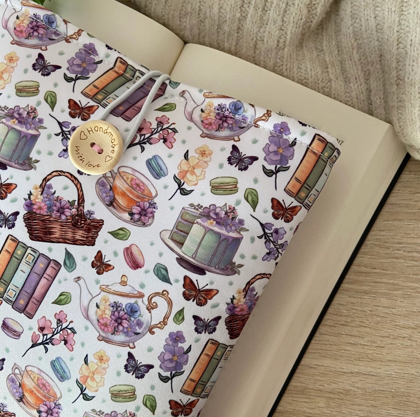 Funda literaria tea life