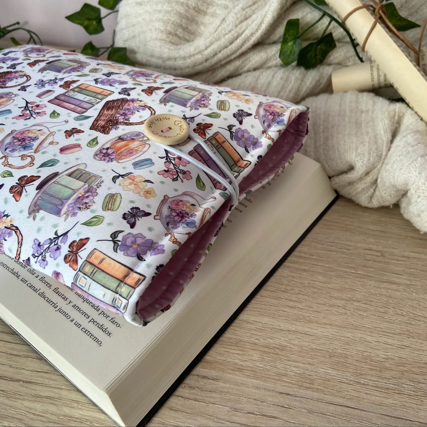 Funda literaria tea life