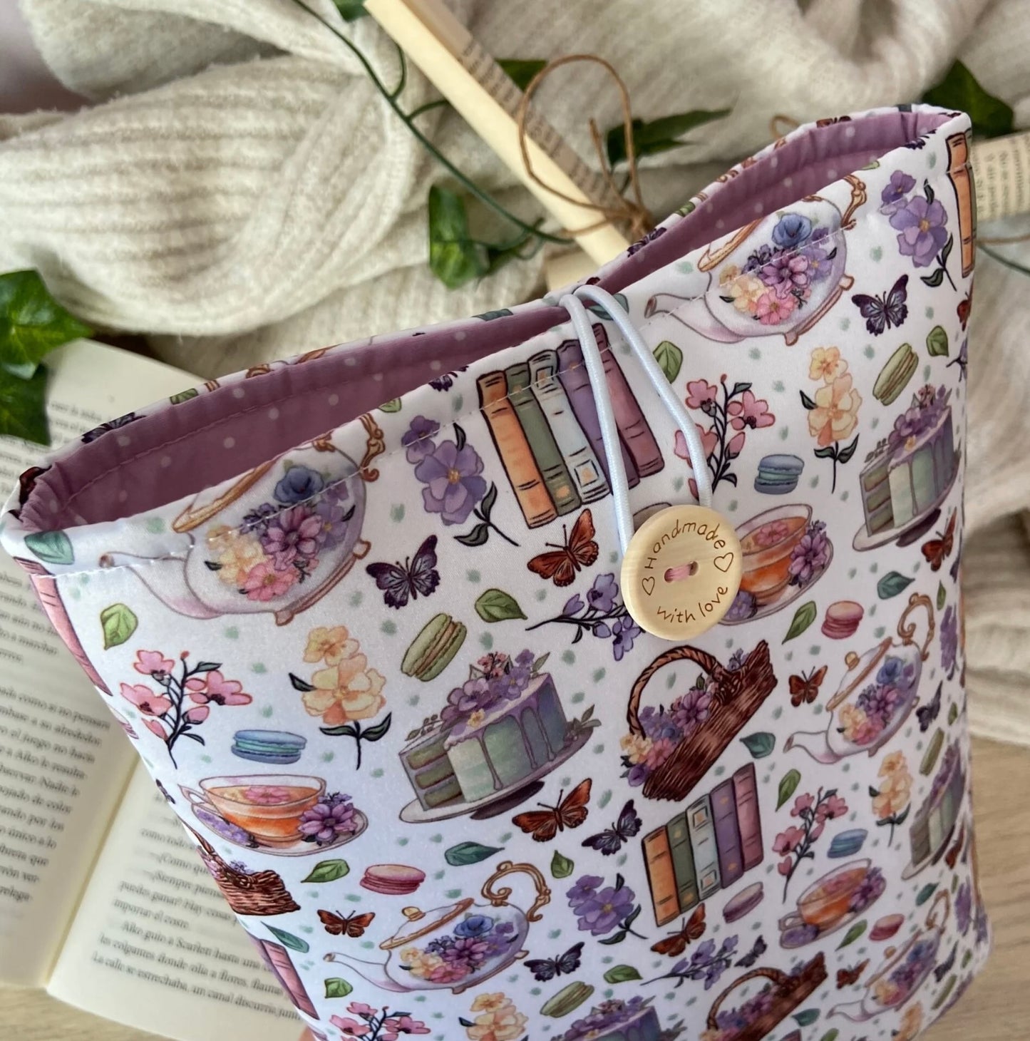 Funda literaria tea life