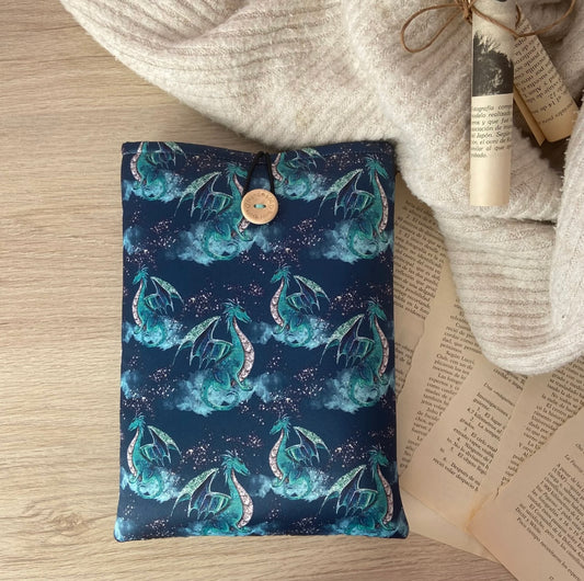 Funda literaria dragones