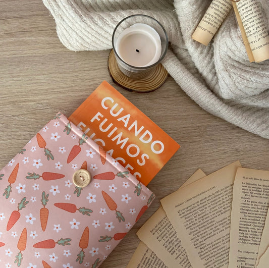 Funda literaria zanahorias