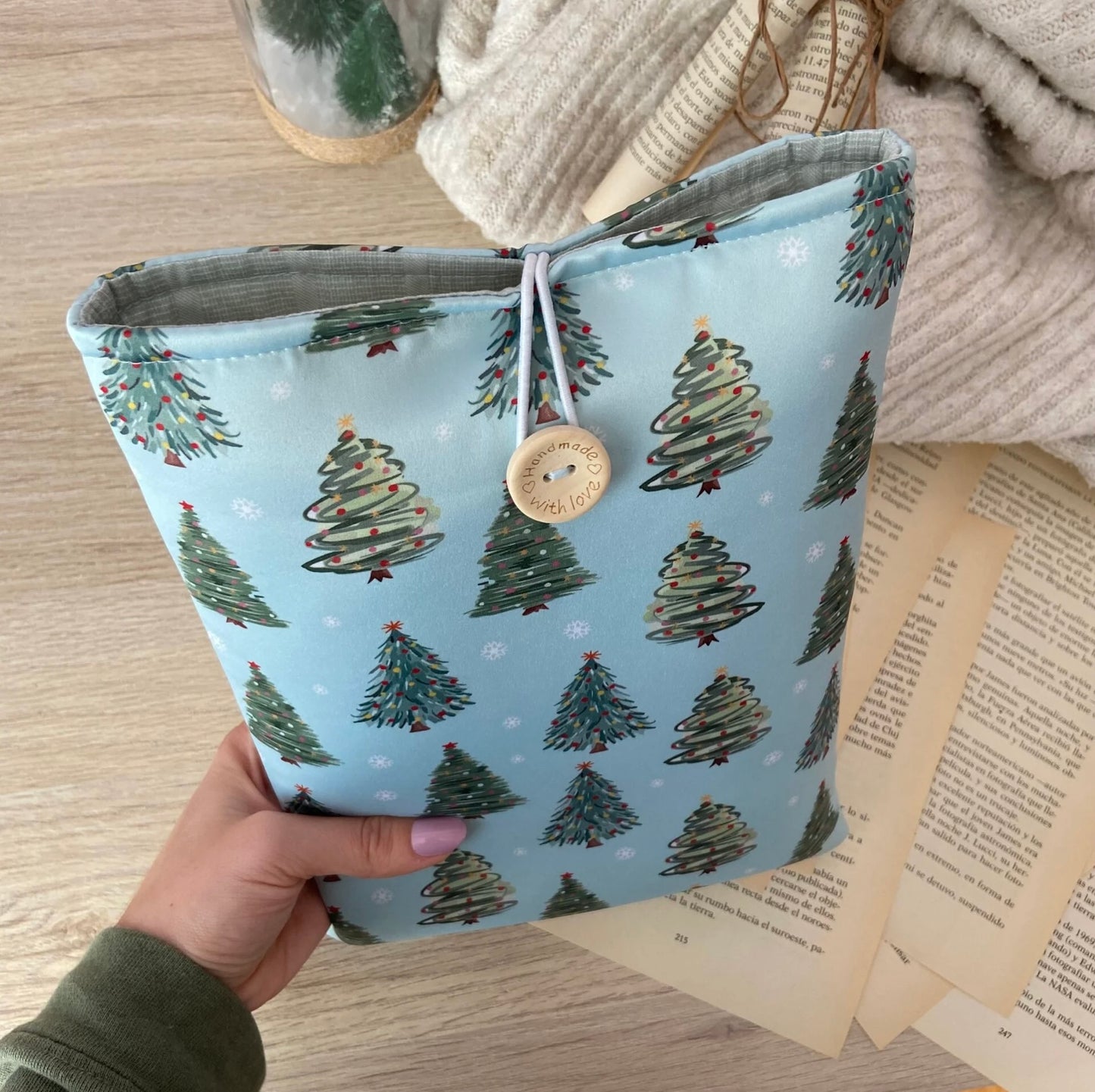Funda literaria tu Navidad