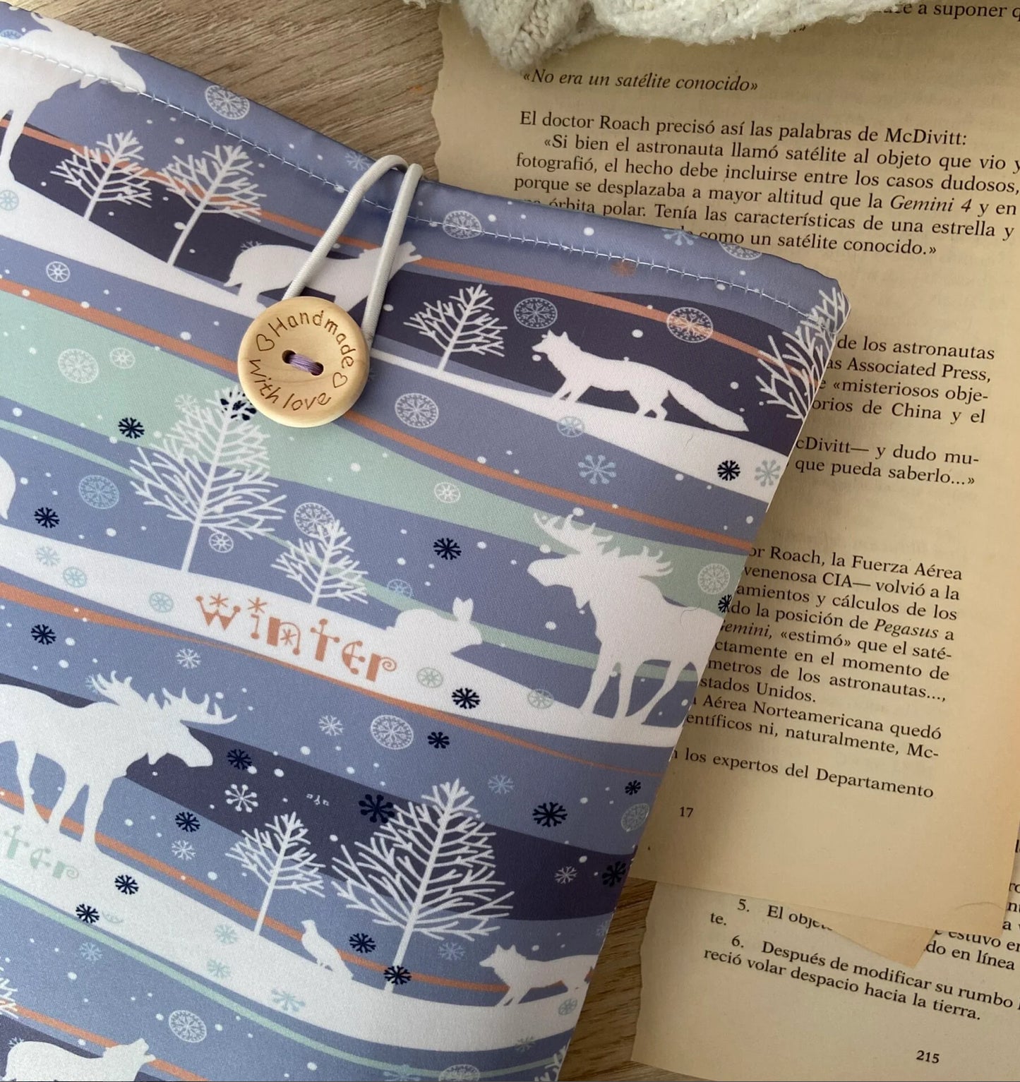 Funda literaria winter is coming