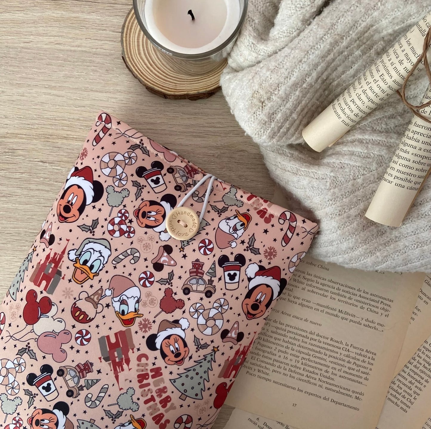 Funda literaria Disney’s Christmas
