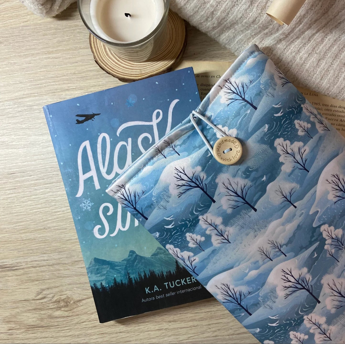 Funda literaria invernalia