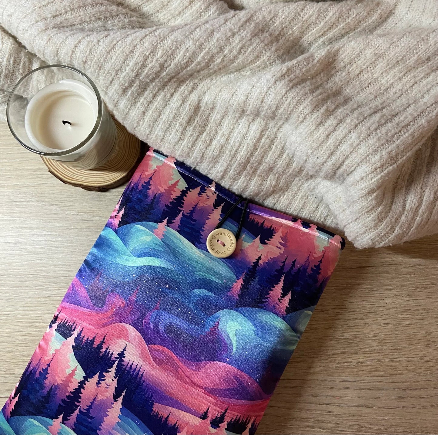 Funda literaria auroras boreales