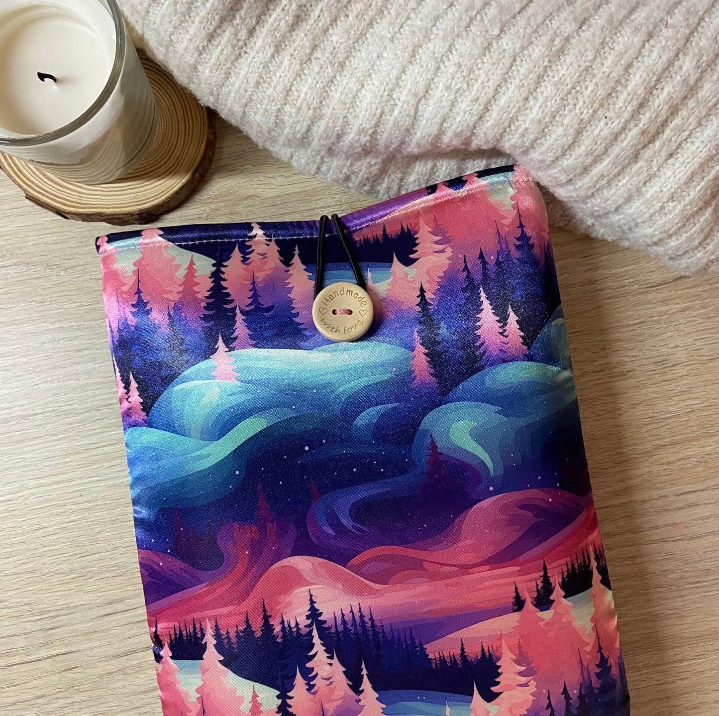 Funda literaria auroras boreales
