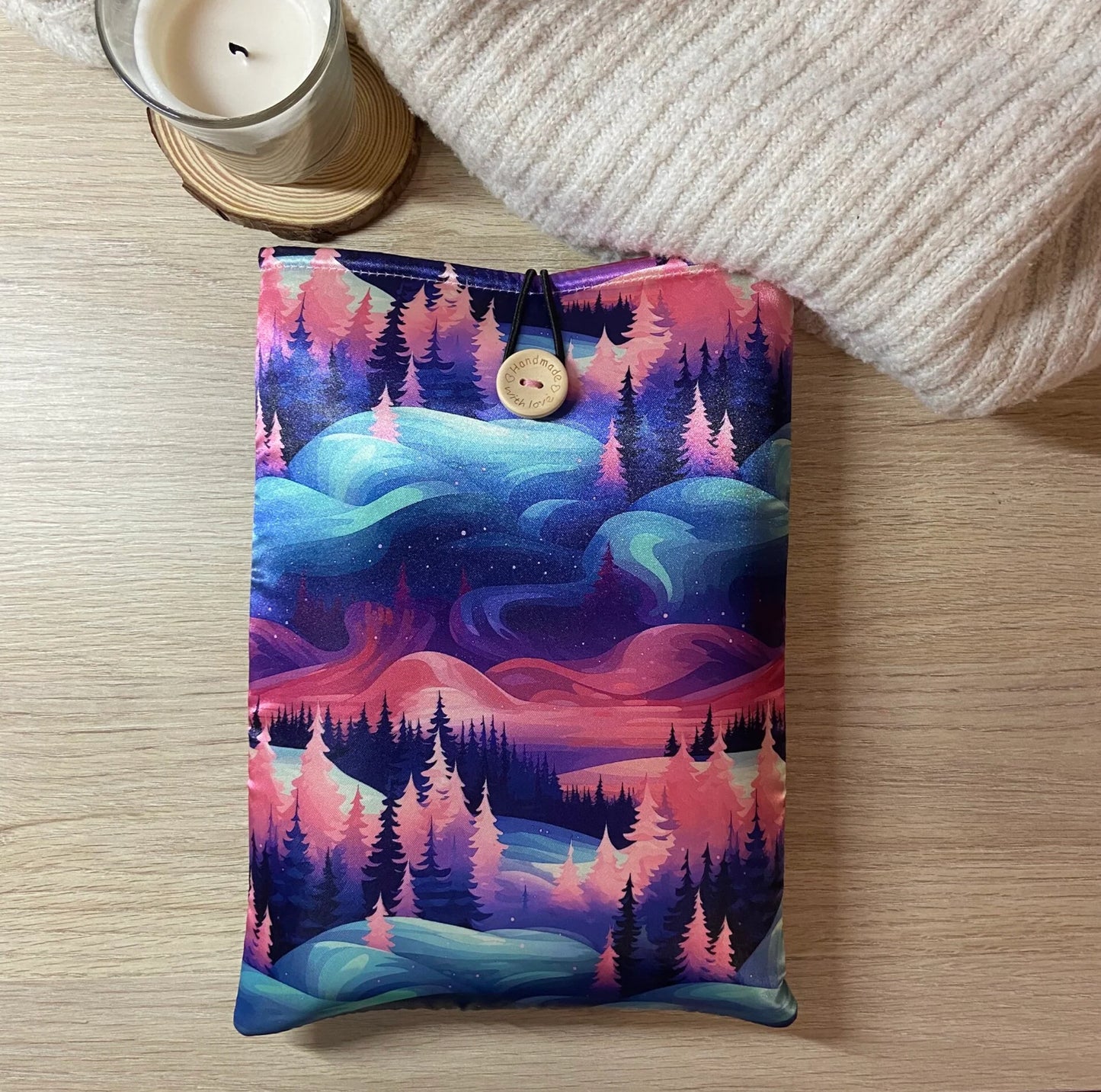 Funda literaria auroras boreales