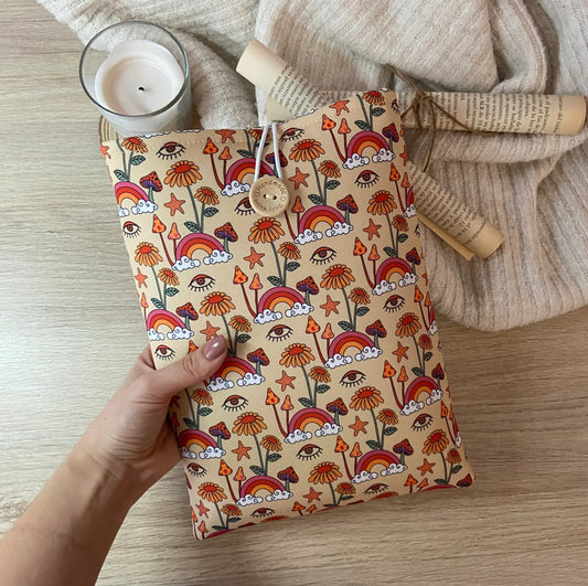 Funda literaria hippie