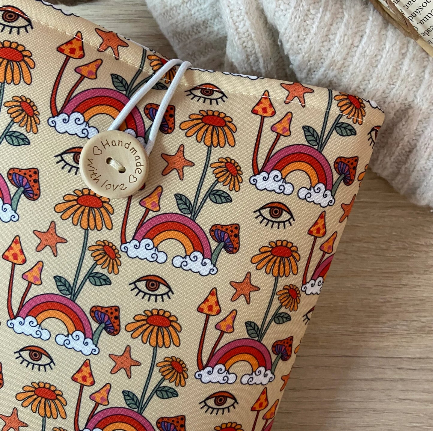 Funda literaria hippie