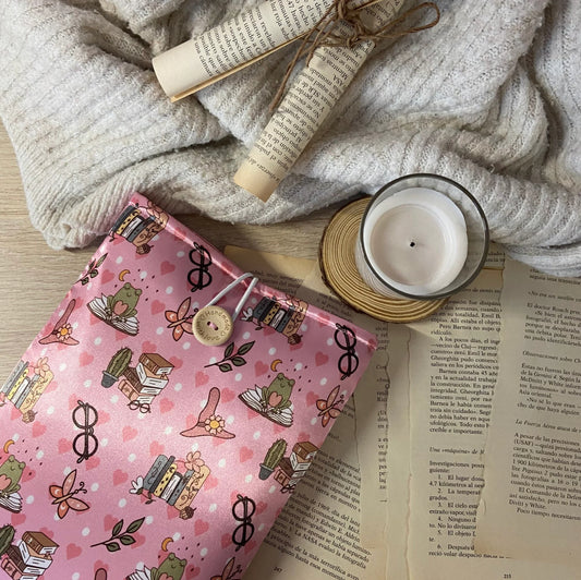 Funda literaria ranitas lectoras
