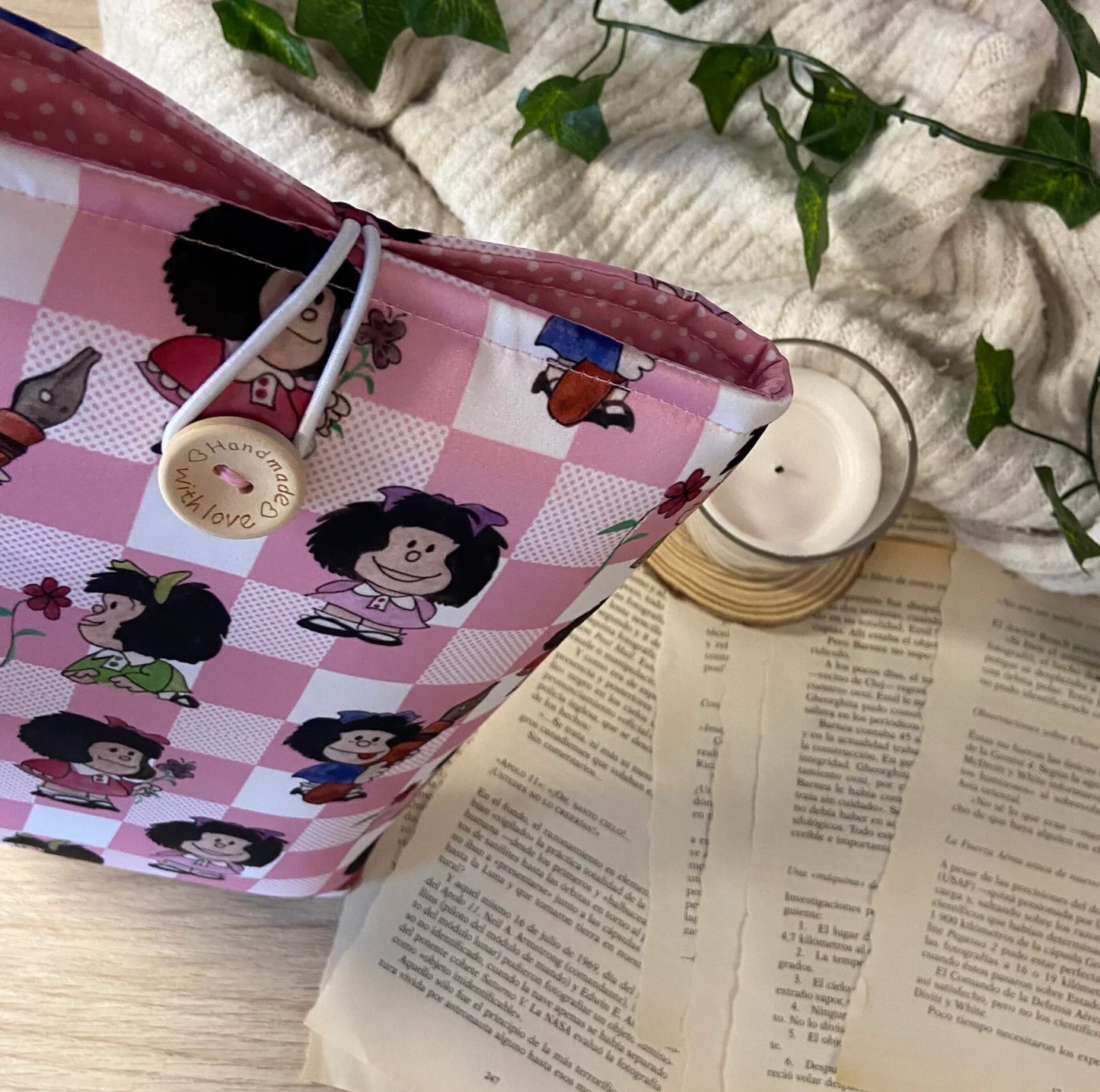 Funda literaria Mafalda