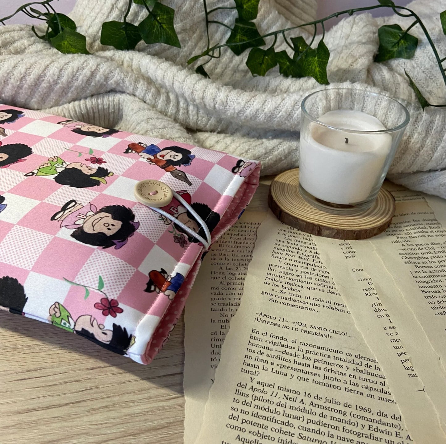 Funda literaria Mafalda