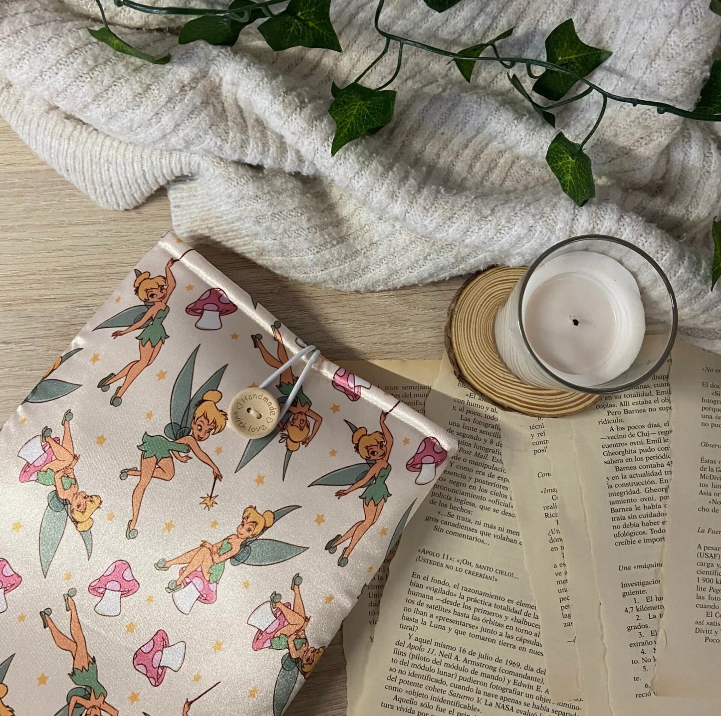 Funda literaria Campanilla