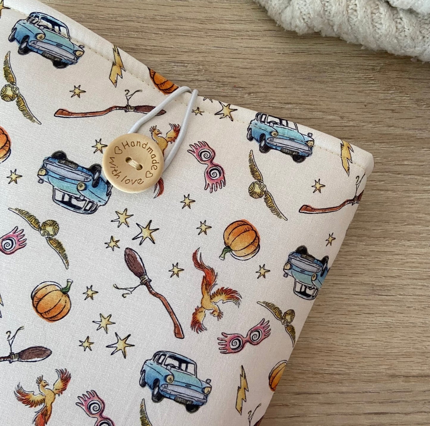Funda literaria Harry Potter elements