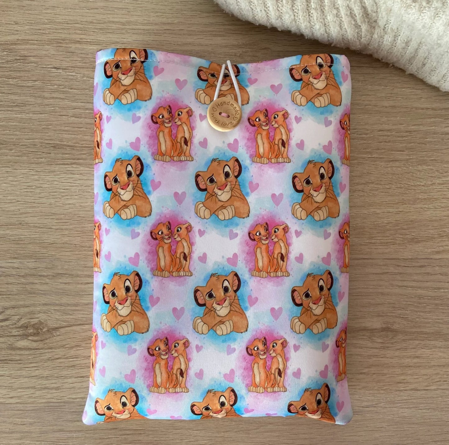 Funda literaria Simba y Nala