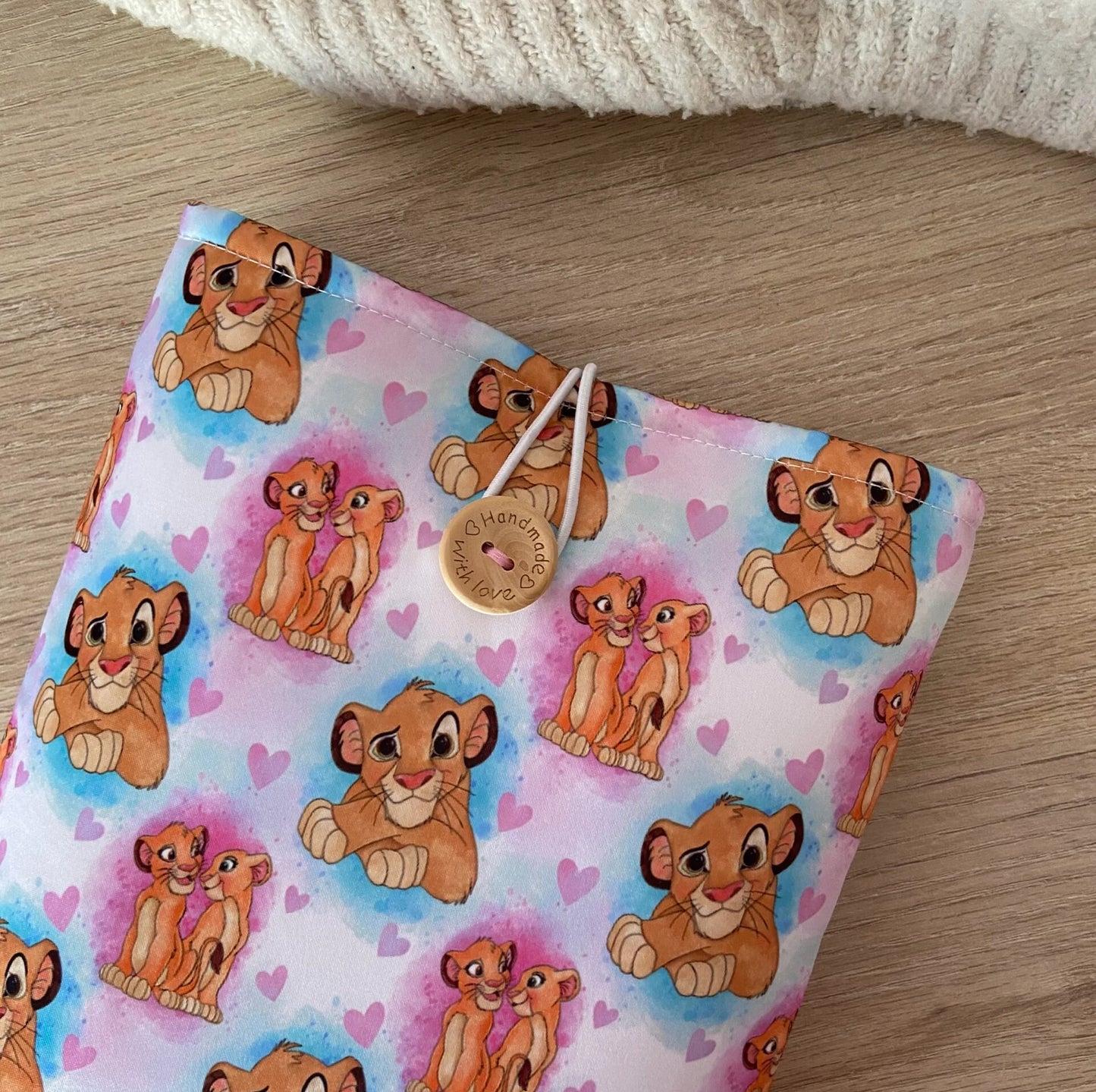 Funda literaria Simba y Nala