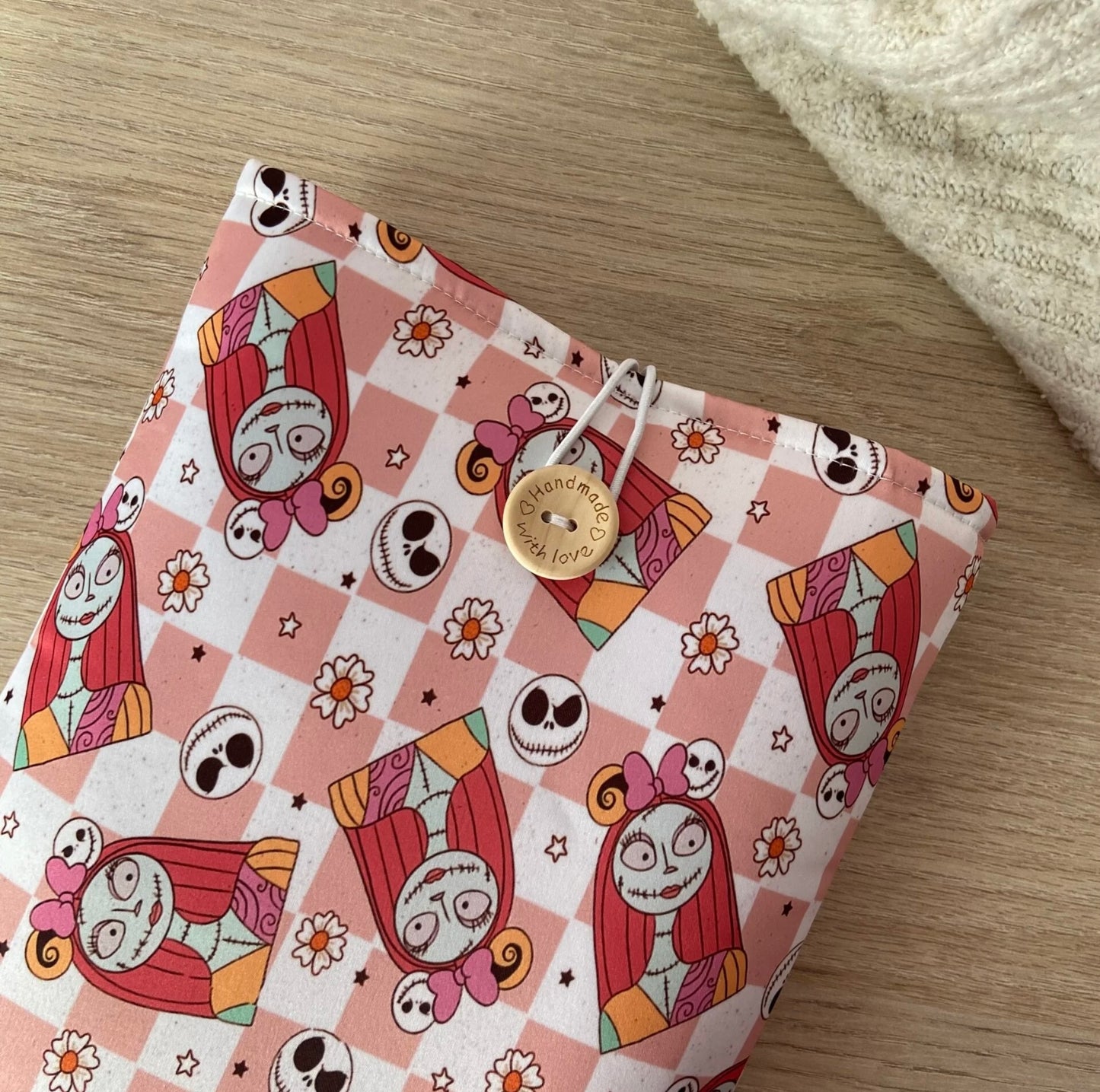 Funda literaria Jack y Sally