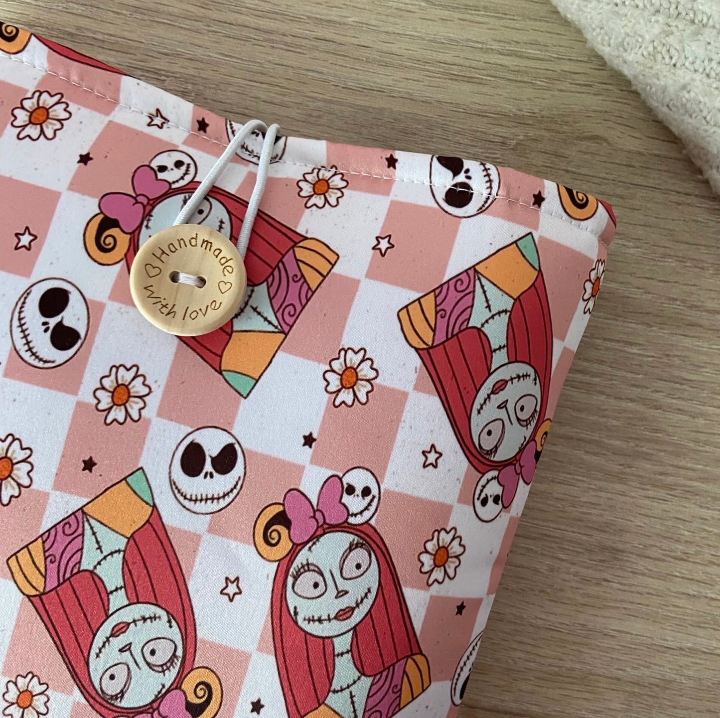 Funda literaria Jack y Sally