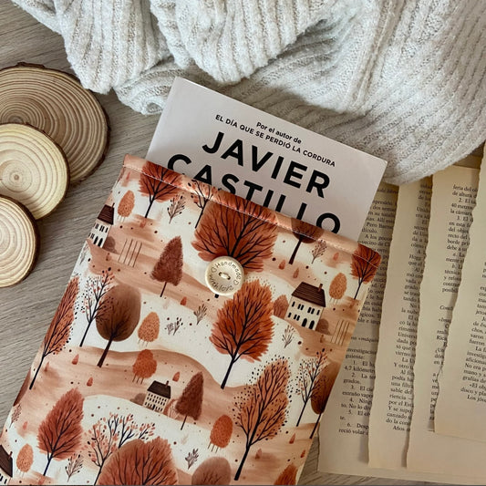Funda literaria Fall forest