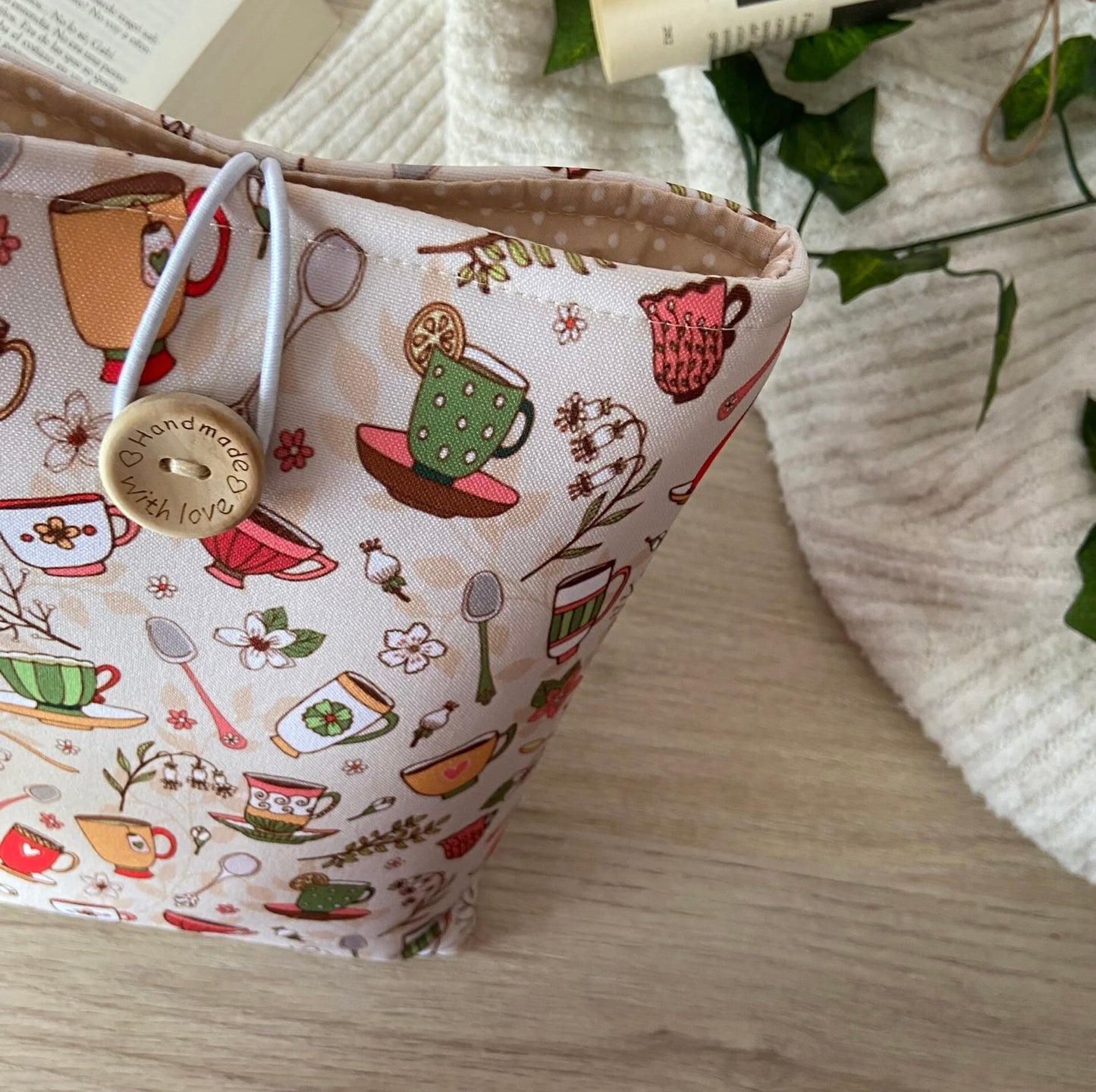 Funda literaria tea time