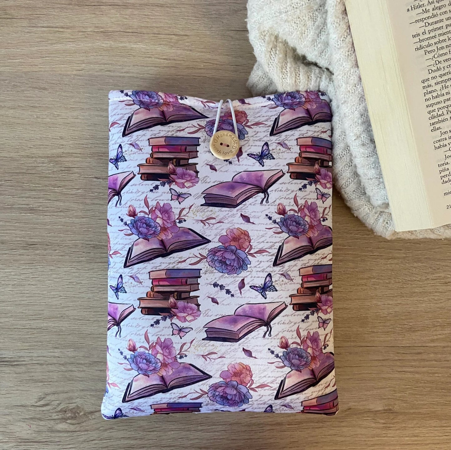 Funda literaria gardenia literaria
