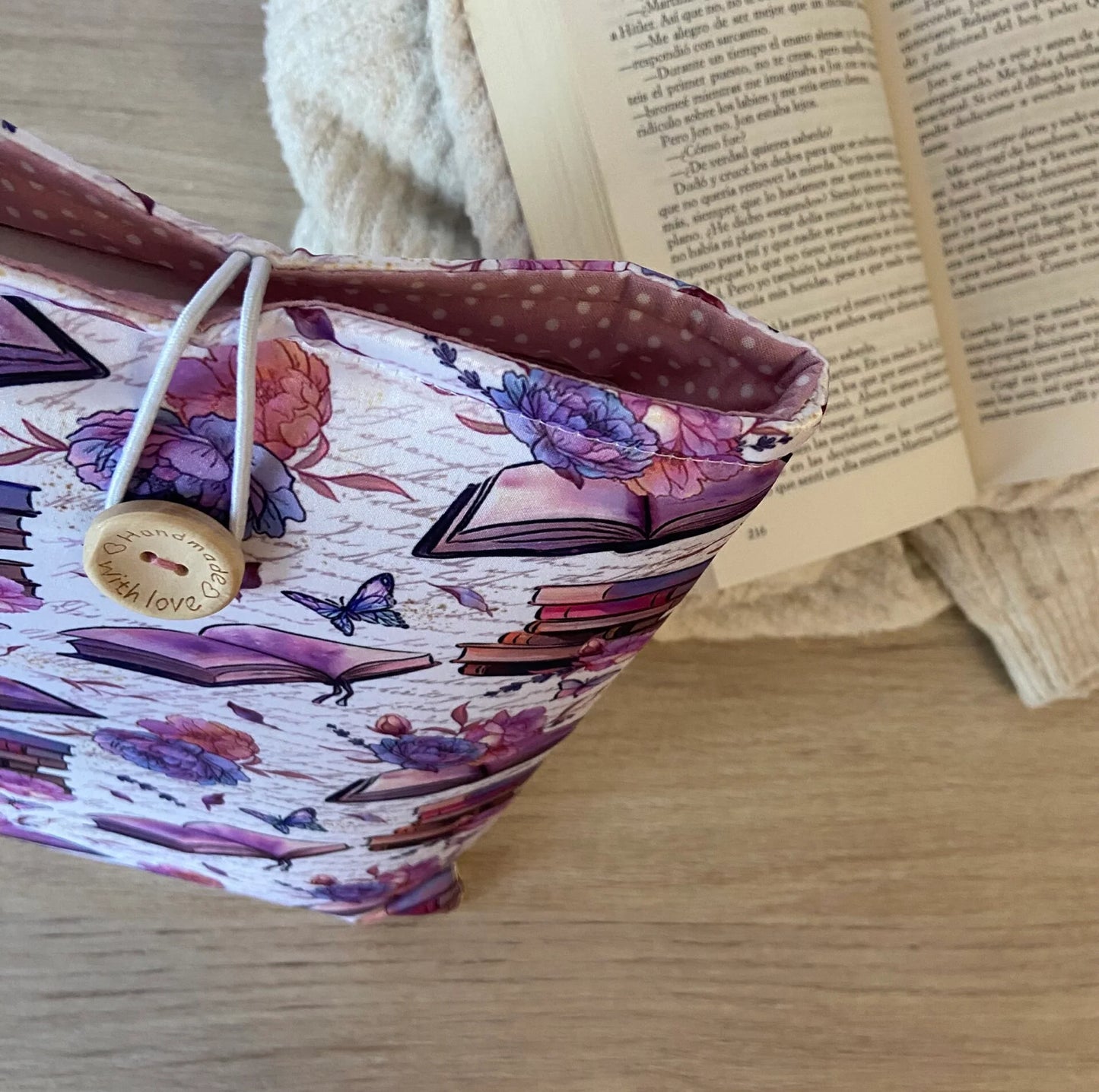 Funda literaria gardenia literaria